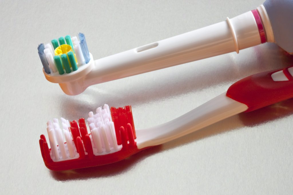 different toothbrushes for oral health